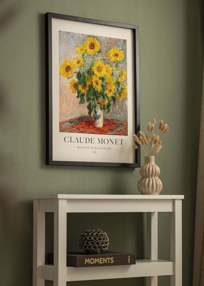 BGA Dėžutės rėmas Akrilo stiklas Juodas 50x100 cm