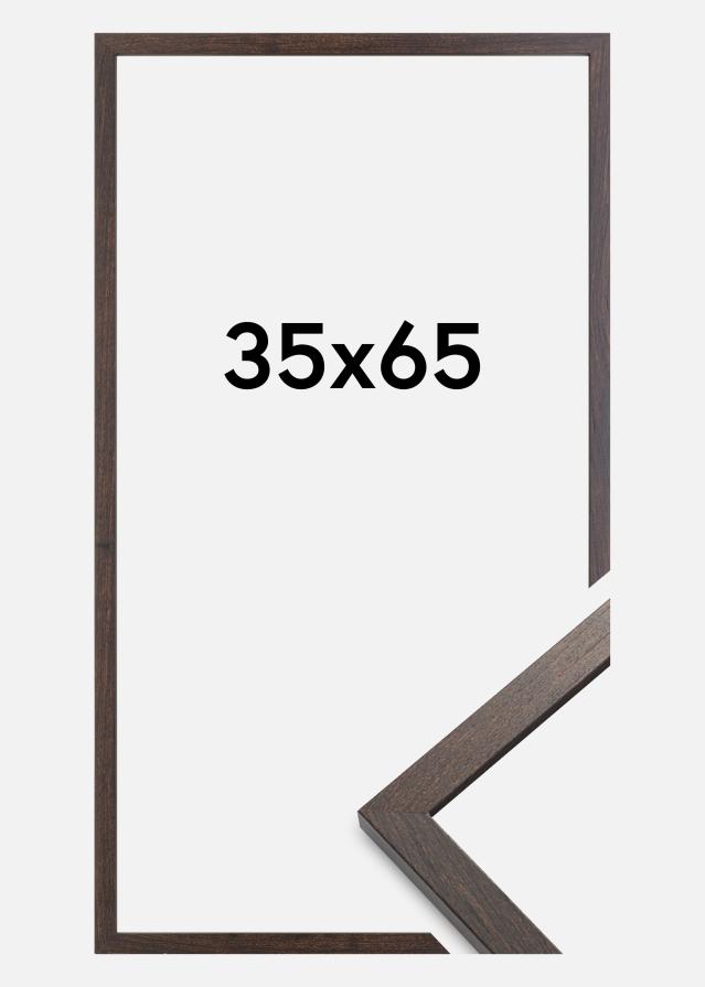 Rėmas Trendy Akrilo stiklas Riešutmedis 35x65 cm