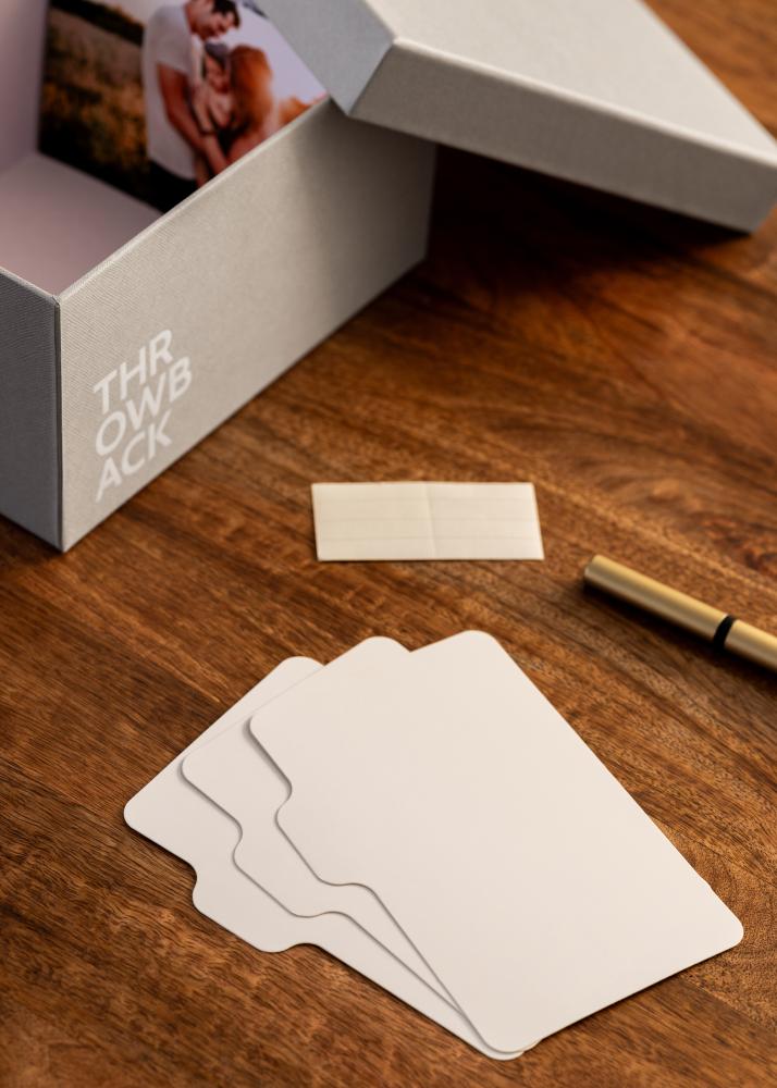 KAILA THROWBACK Nuotraukų dėžutė (700 nuotraukų 10x15 cm) - Pilka