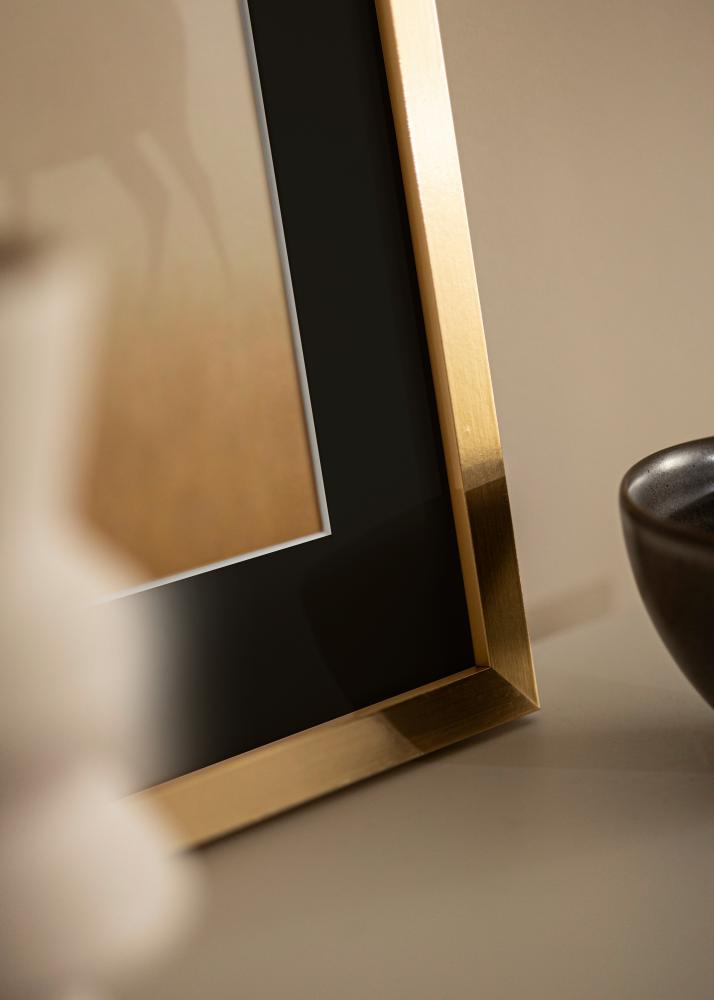 Rėmas Selection Auksas 13x18 cm - Paspartu Juodas 9x12 cm