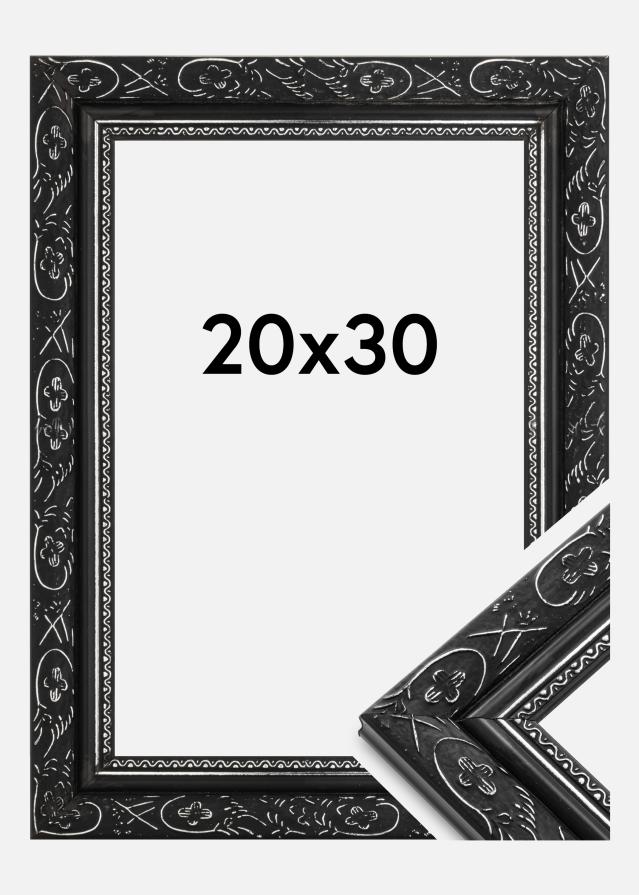 Rėmas Barokas Juodas 20x30 cm