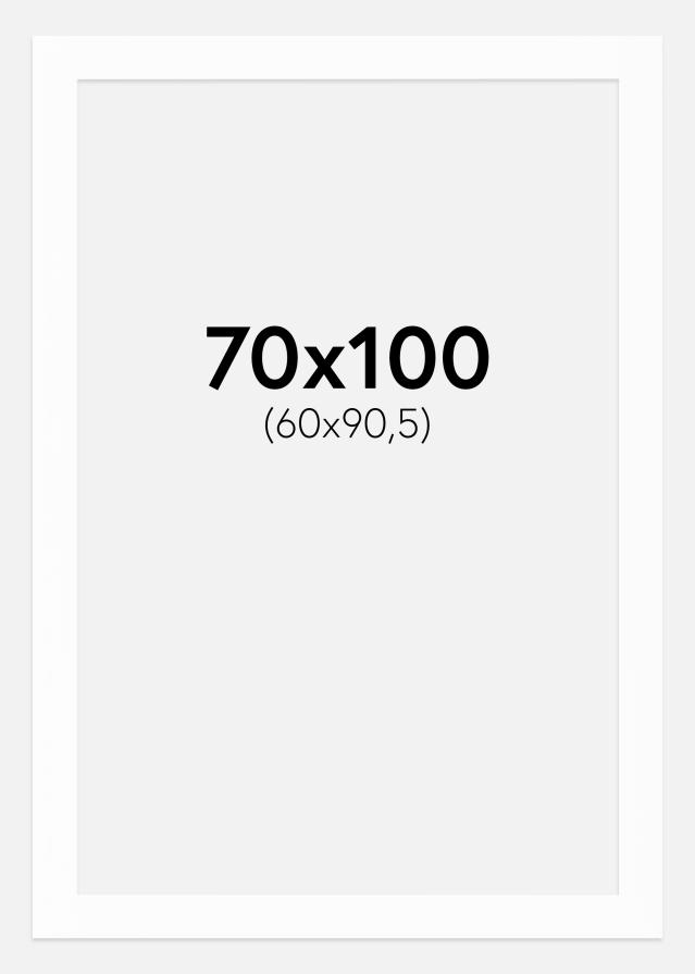 Paspartu Canson Baltas Balta šerdis 70x100 cm (60x90,5)