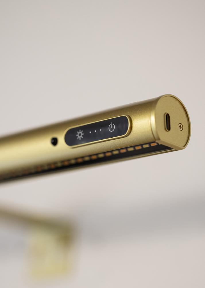 KAILA Halo Baterijomis Varomas Paveikslų Apšvietimas 50 cm - Auksinė