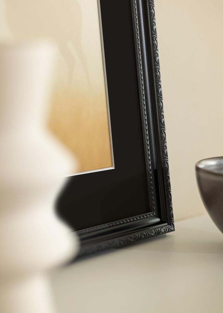 Rėmas Abisko Juodas 30x40 cm - Paspartu Juodas 18x27 cm