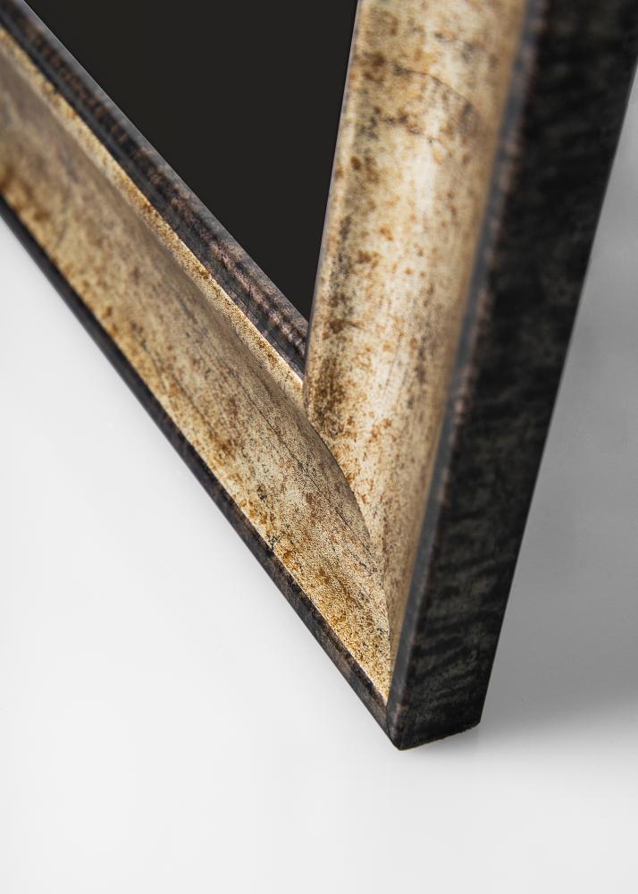 Rėmas Saltsjöbaden Antikinis auksinis 20x25 cm - Paspartu Juodas 13x19,5 cm