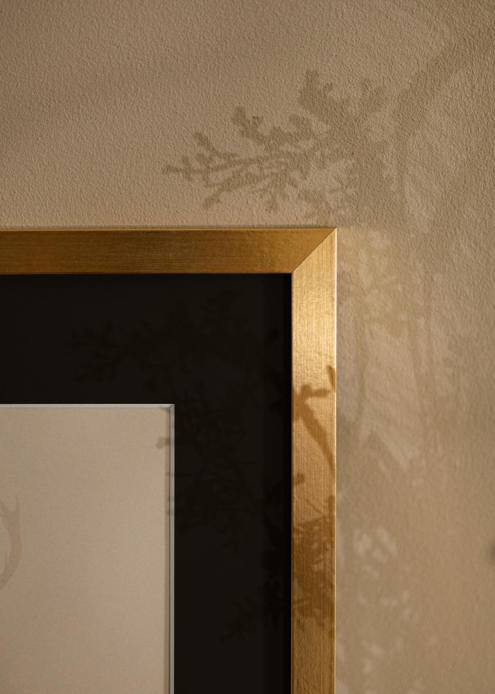 Rėmas Selection Auksas 13x18 cm - Paspartu Juodas 9x12 cm