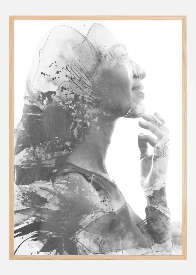 Black and white lady Įrašai