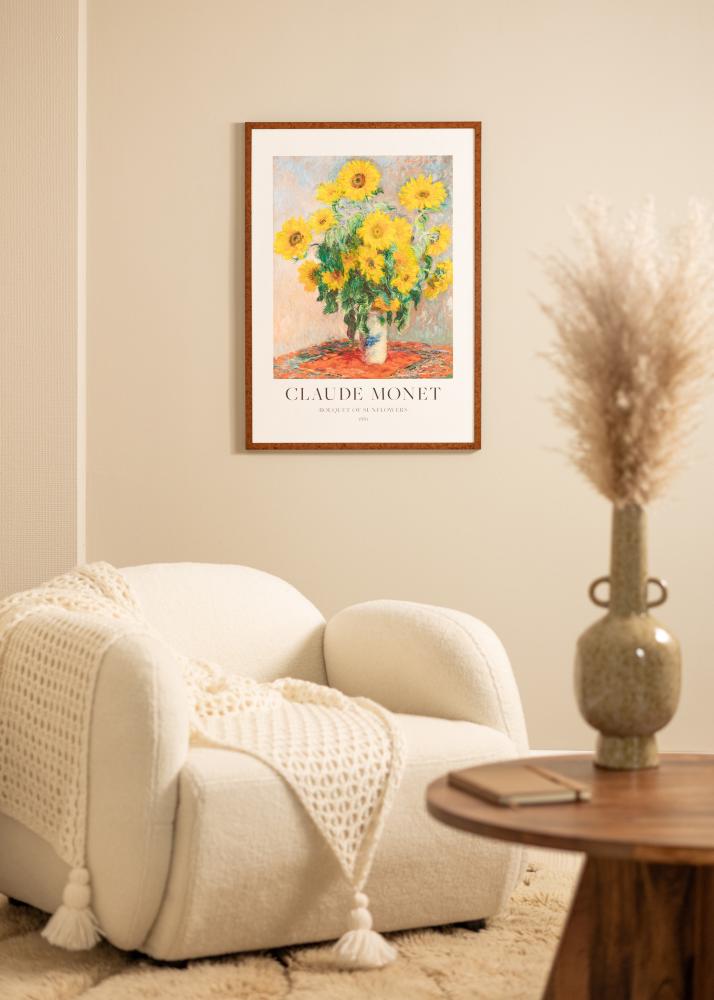 Rėmas Ares Akrilo stiklas Burr Walnut 29,7x42 cm (A3)