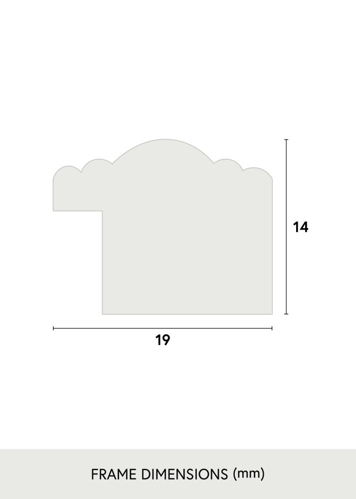 Rėmas Tango Juodas 13x18 cm