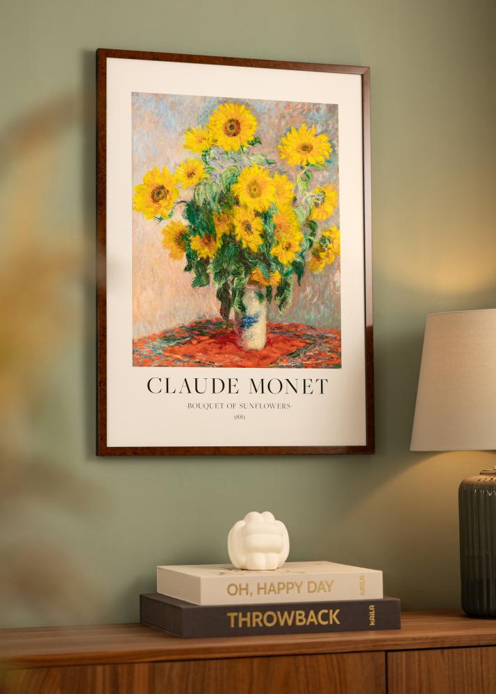 Rėmas Ares Akrilo stiklas Burr Walnut 29,7x42 cm (A3)