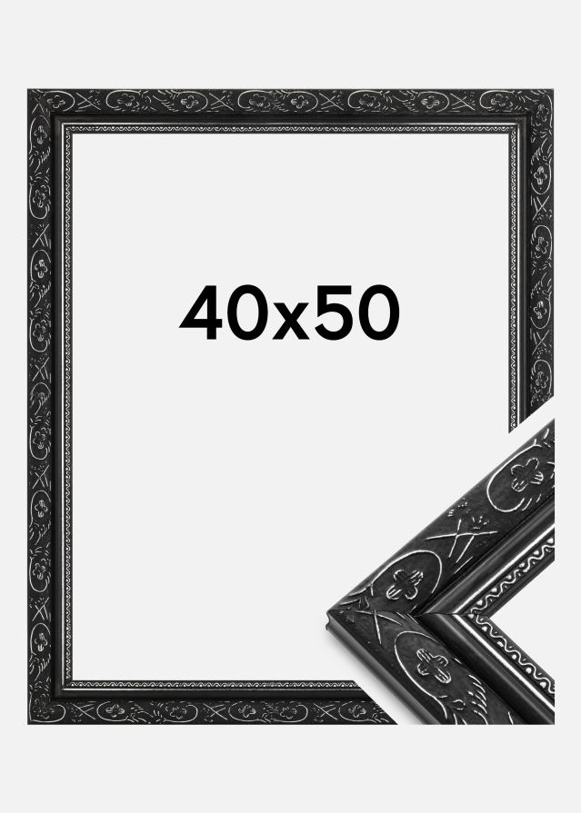 Rėmas Barokas Juodas 40x50 cm