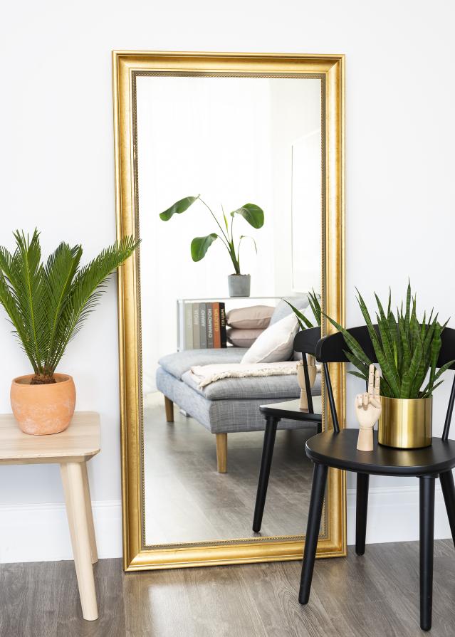 Veidrodis Baroque Klasikinis Auksas 60x150 cm