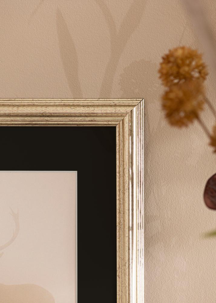 Rėmas Västkusten Sidabras 70x100 cm - Paspartu Juodas 62x93 cm