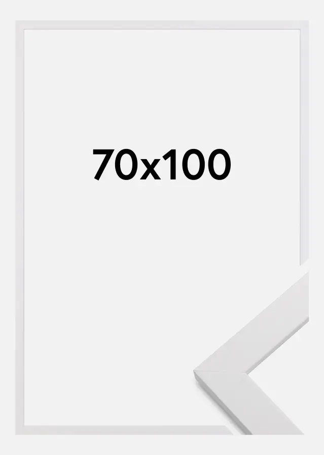 Rėmas White Wood 70x100 cm