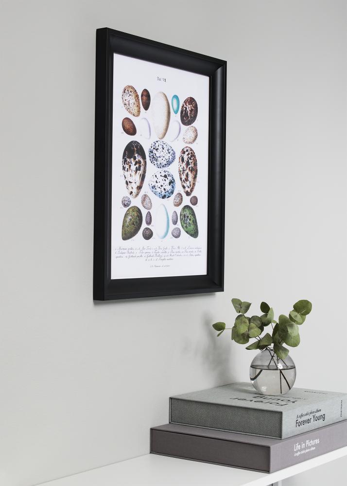 Rėmas Öjaren Juodas 45x60 cm - Paspartu Juodas 32x45 cm