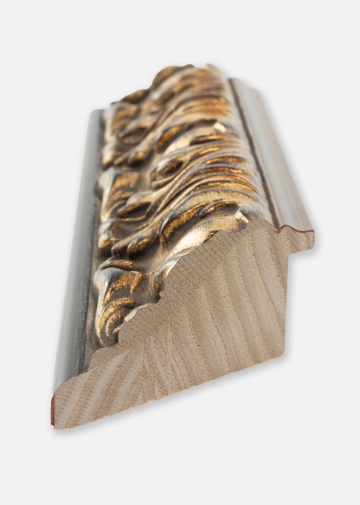 Veidrodis Odin Auksinis/juodas - Savo išmatavimai