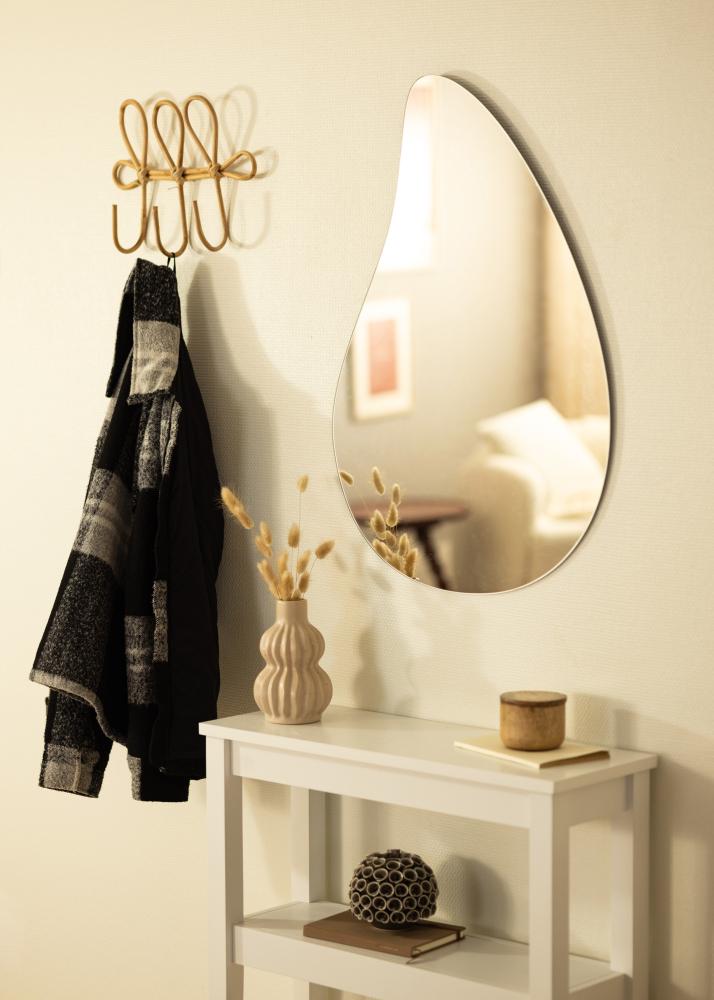 Veidrodis Slim Drop Clear 80x55 cm