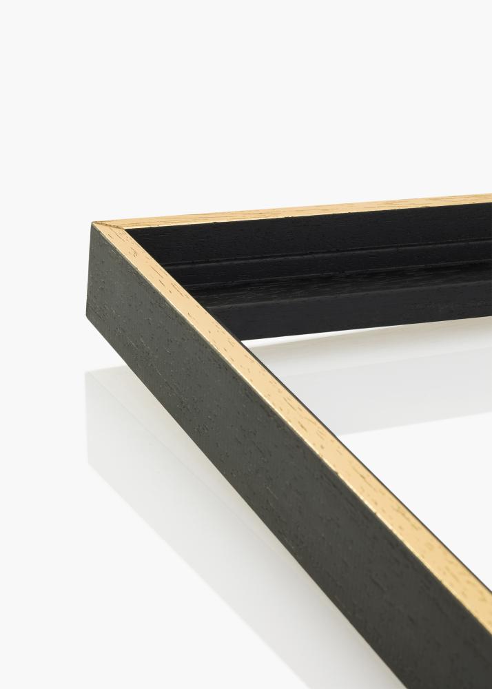 Drobės rėmelis Madison Juodas / Auksas 45x60 cm