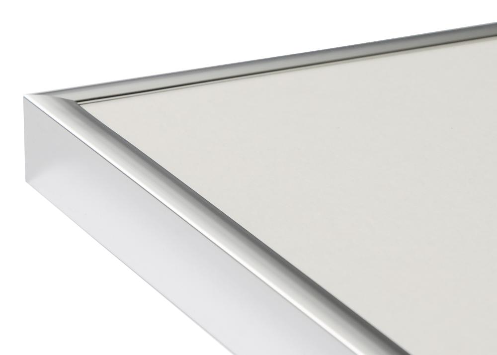 Rėmas Įrašai Frame Aluminum Sidabras 70x100 cm - Paspartu Juodas