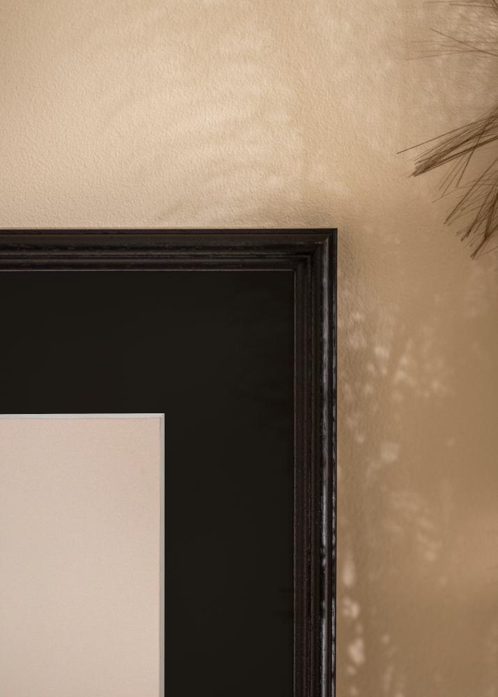 Rėmas Horndal Juodas 50x60 cm - Paspartu Juodas 14x18 inches