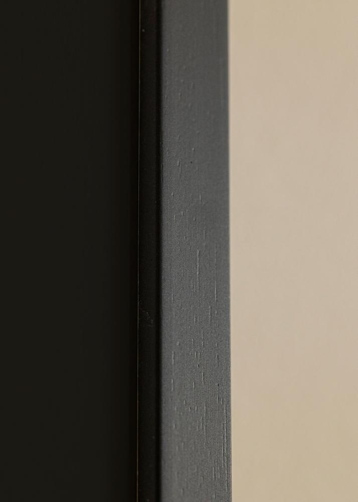 Rėmas Edsbyn Juodas 40x40 cm - Paspartu Juodas 10x10 inches (25,4x25,4 cm)