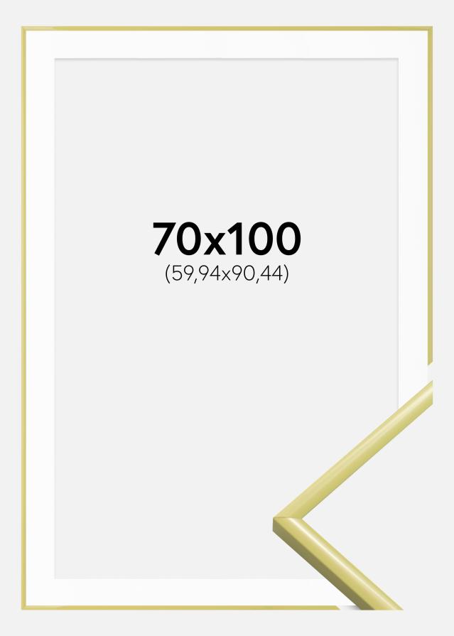 Rėmas New Lifestyle Šviesiai geltona 70x100 cm - Paspartu Baltas 24x36 inches