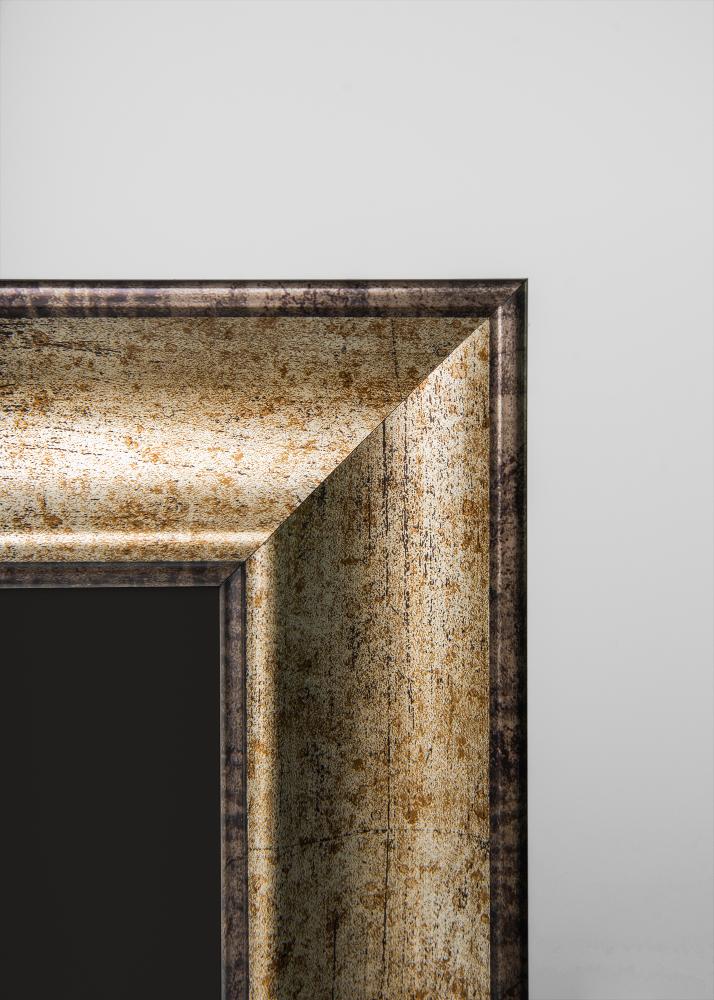 Rėmas Saltsjöbaden Antikinis auksinis 20x25 cm - Paspartu Juodas 13x19,5 cm