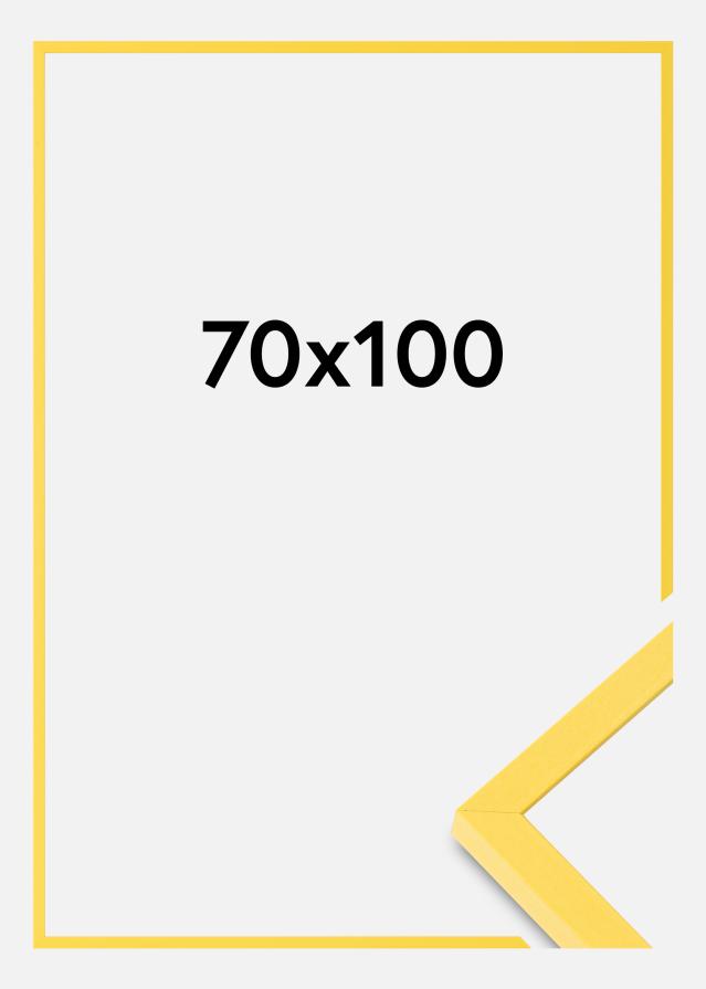 Colorful Akrilo stiklas Geltonas 70x100 cm