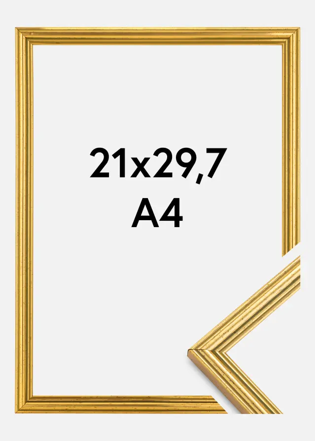 Rėmas Classic Auksas 21x29,7 cm (A4)