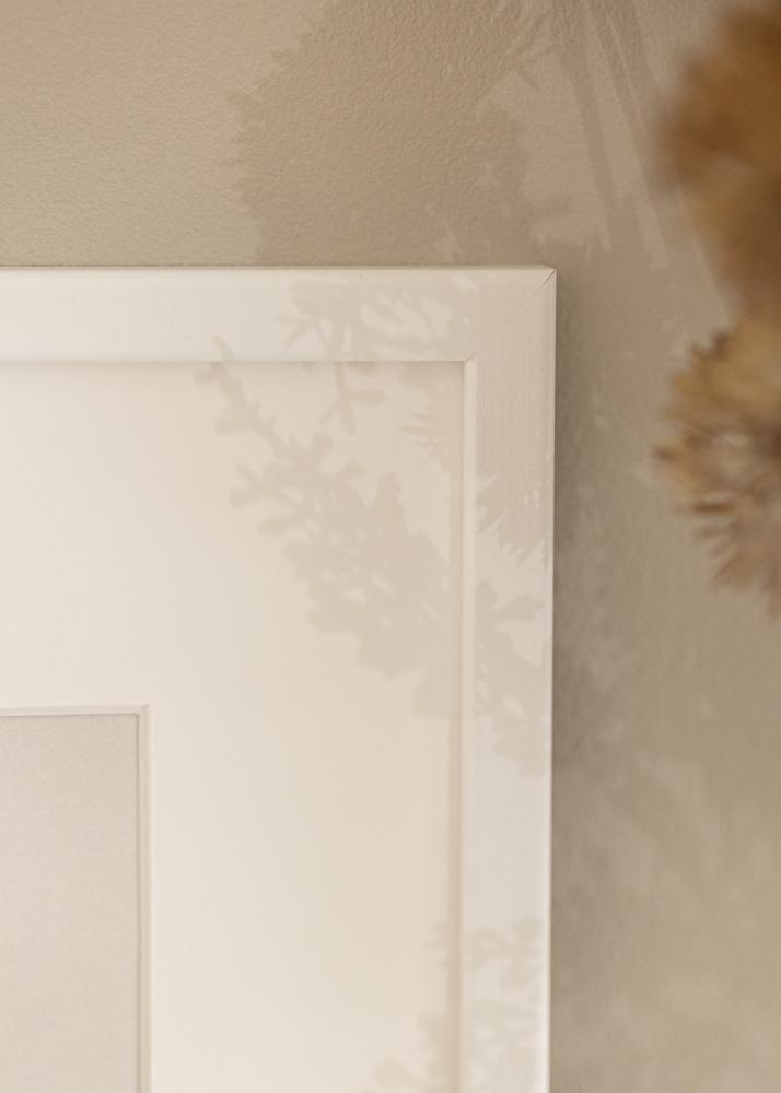 Rėmas Kaspar Baltas 50x70 cm - Paspartu Baltas 16x24 inches