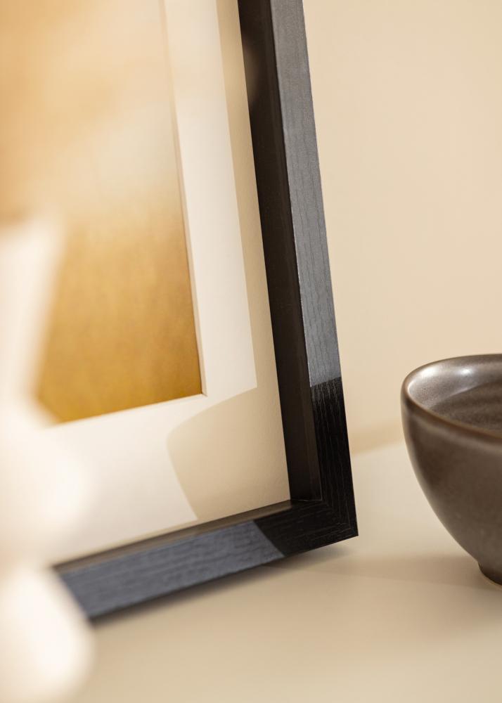 BGA Dėžutės rėmas Akrilo stiklas Juodas 50x60 cm