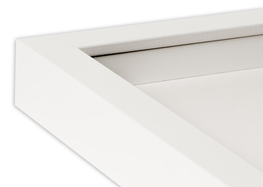 Veidrodis Amanda Box Baltas - Savo išmatavimai