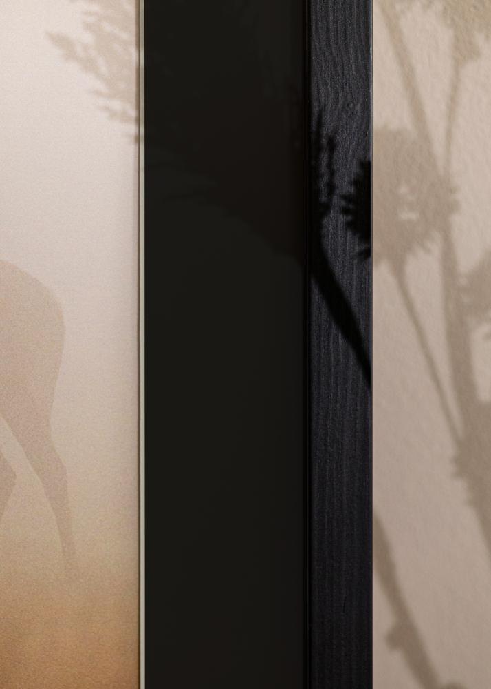 Rėmas Stilingas Juodas 30x40 cm - Paspartu Juodas 21x29,7 cm (A4)