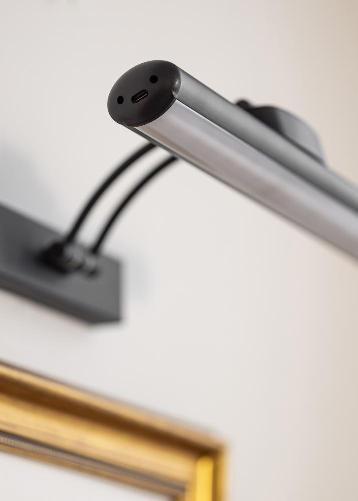 KAILA Gleam Baterijomis Maitinamas paveikslų apšvietimas 32 cm - Juodas