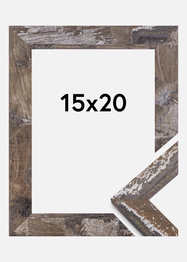 Rėmas Puikus Medžio ruda 15x20 cm
