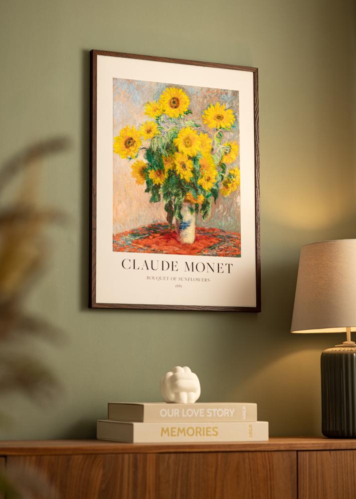 Massive Oak Akrilo stiklas Dark Painted 18x24 cm