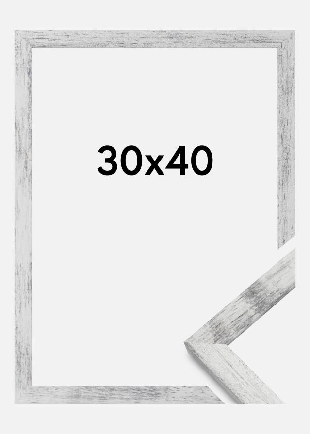 Rėmas Fiorito Washed White Oak 30x40 cm