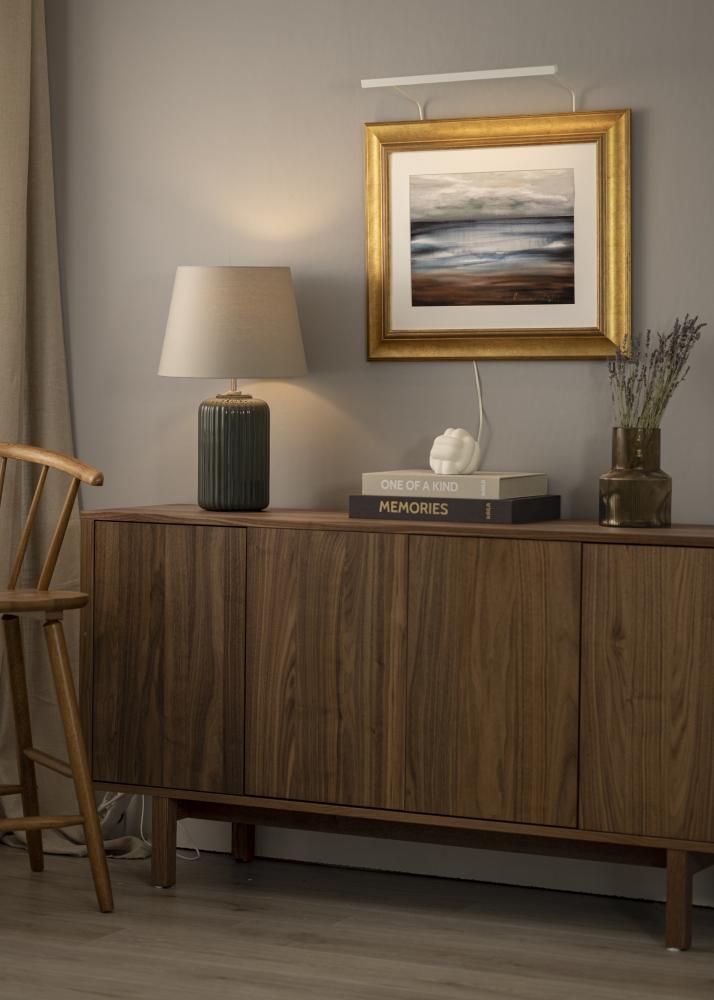 BLP 117 Paveikslo apšvietimas 45 cm - Baltas