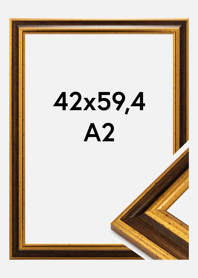 Rėmas Aberystwyth Akrilo stiklas Auksas 42x59,4 cm (A2)