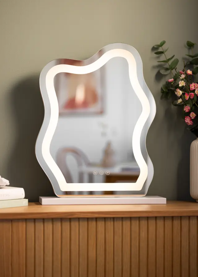 KAILA Makiažo veidrodis Coral LED 40x50 cm