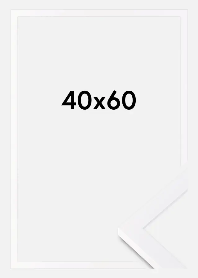 Rėmas Selection Akrilo stiklas Baltas 40x60 cm