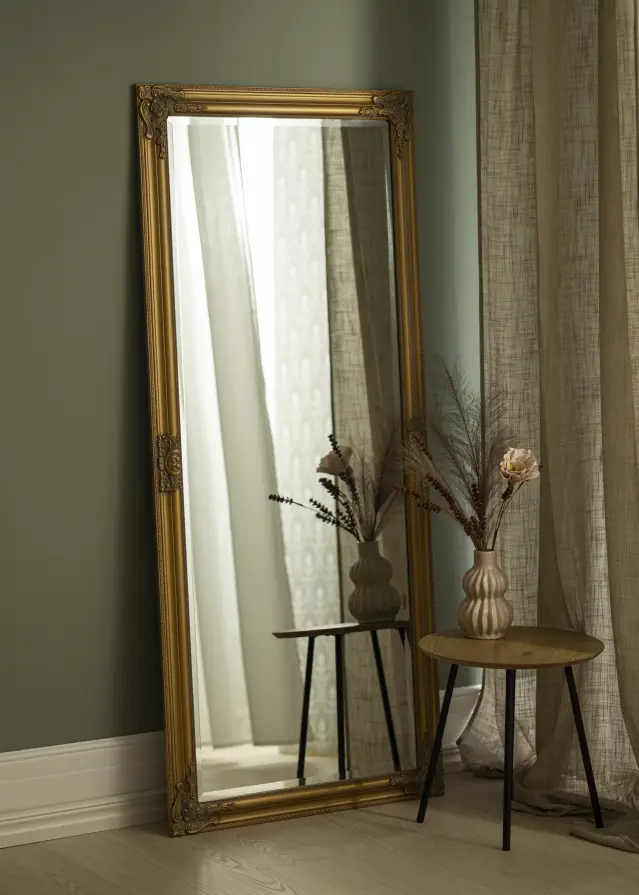 Veidrodis Bologna Auksas 70x160 cm