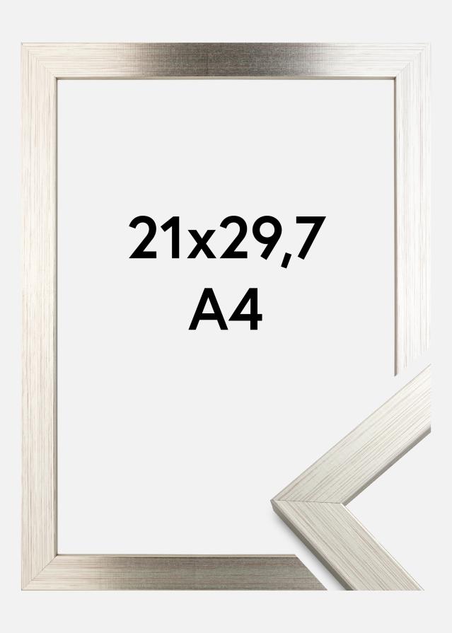 Rėmas Sidabras Wood 21x29,7 cm (A4)