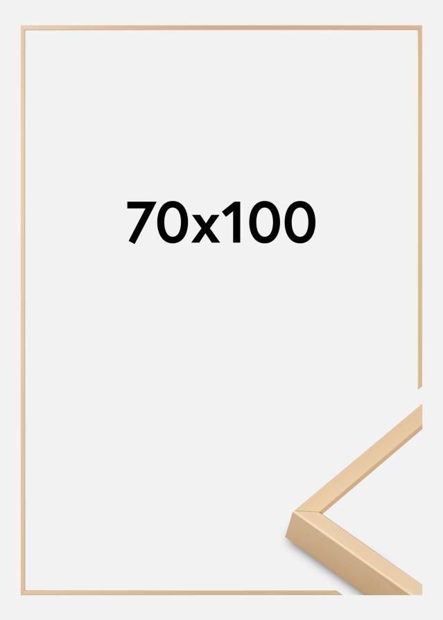 Aliuminio rėmelis Akrilinis stiklas Žalvaris 70x100 cm