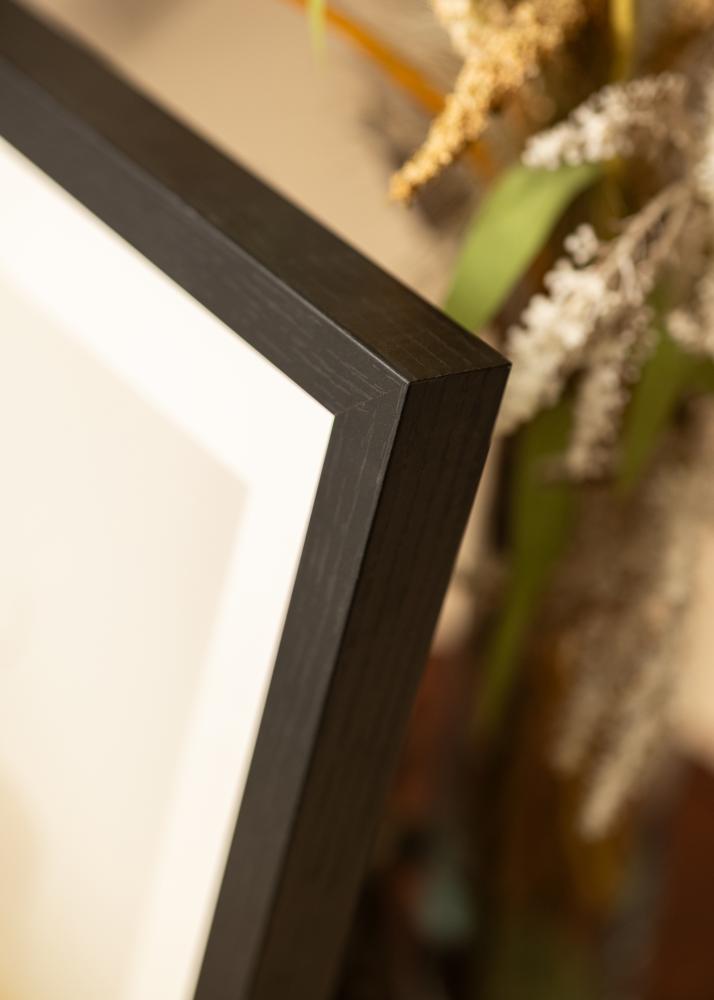 BGA Dėžutės rėmas Akrilo stiklas Juodas 50x60 cm