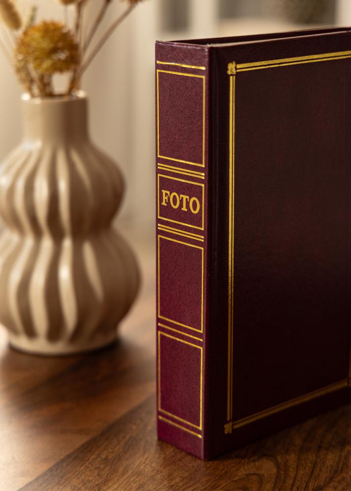 Classic Line Super Albumas Burgundinis - 200 Nuotraukų skaičius 10x15 cm