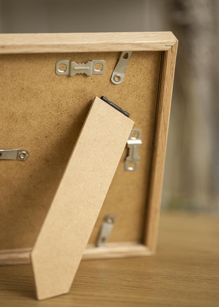 Rėmas E-Line Ąžuolas 13x18 cm - Paspartu Baltas 7x10 cm