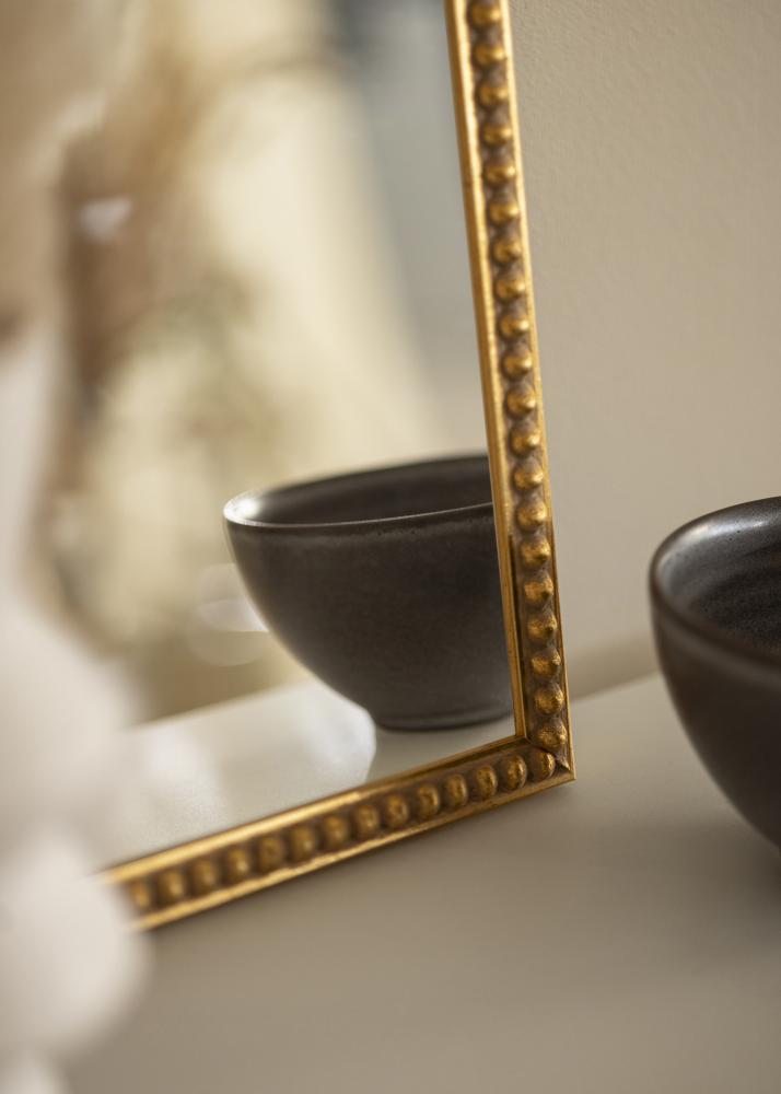 Veidrodis Sylvia Auksas - Savo išmatavimai