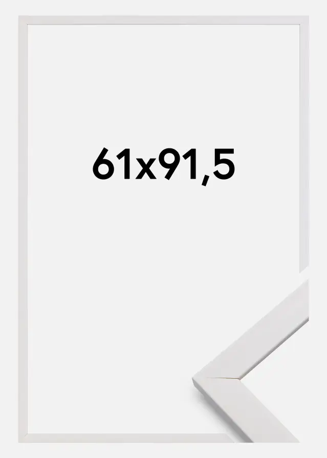 Rėmas Stilingas Akrilo stiklas Baltas 61x91,5 cm
