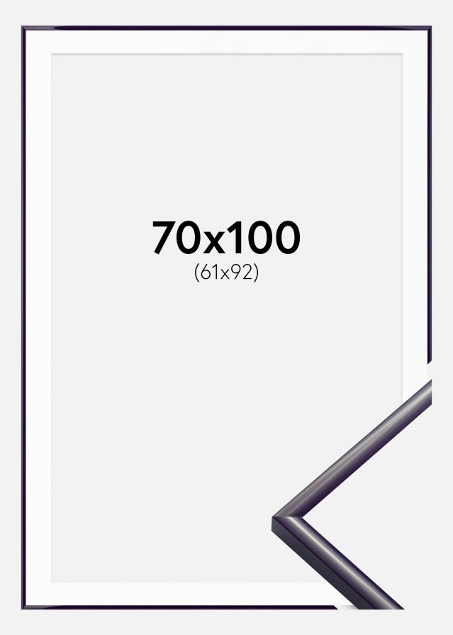 Rėmas New Lifestyle Tamsiai violetinis 70x100 cm - Paspartu Baltas 62x93 cm